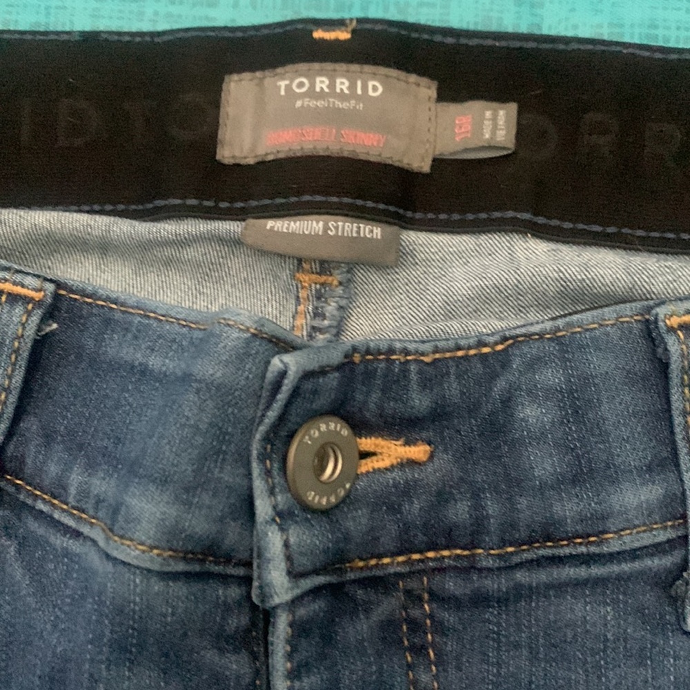 Torrid Premium Stretch High Rise Jean - Picture 3 of 4